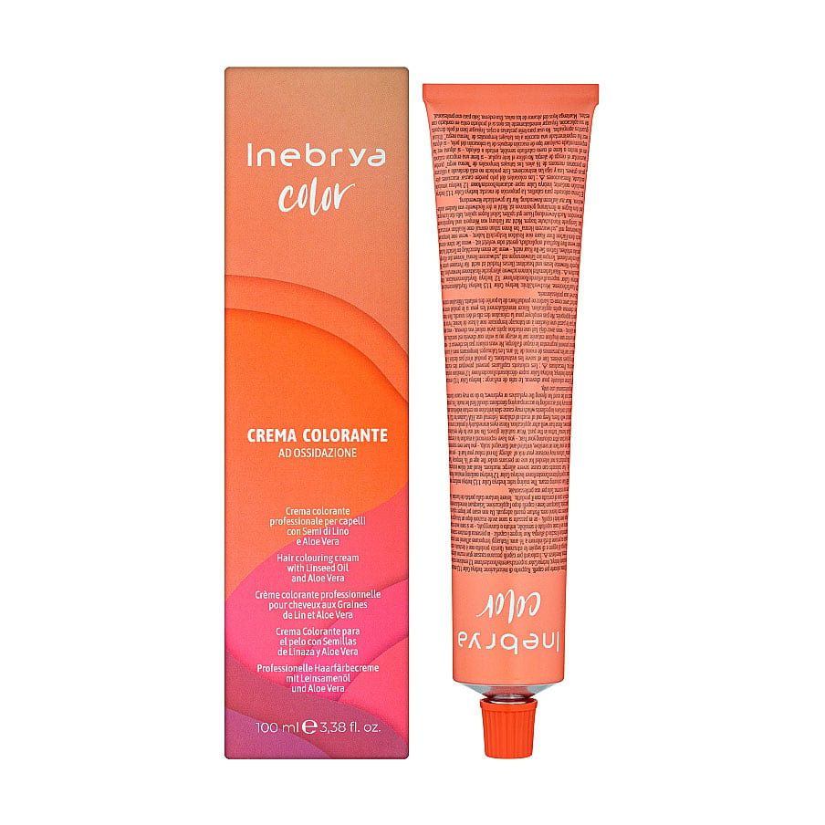 Перманентна крем-фарба для волосся Inebrya Color 7/7 Blonde Brown (Hazelnut), 100 мл